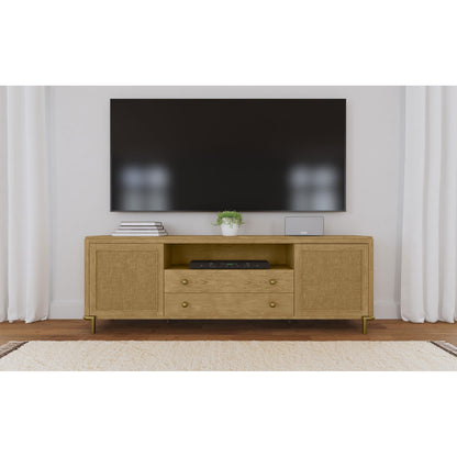  Coaster Furniture Arini 720253 Rattan Cane 2-door TV Stand Media Console - Sand Wash IMAGE 14