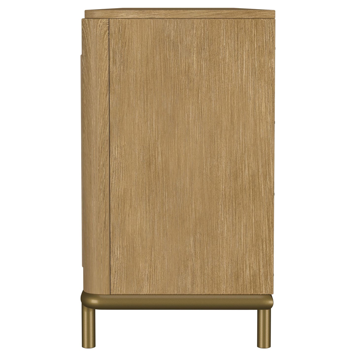  Coaster Furniture Arini 720253 Rattan Cane 2-door TV Stand Media Console - Sand Wash IMAGE 3