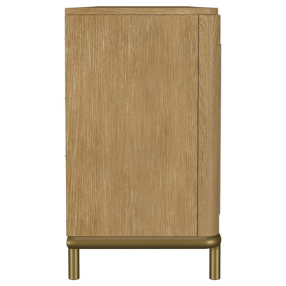  Coaster Furniture Arini 720253 Rattan Cane 2-door TV Stand Media Console - Sand Wash IMAGE 9