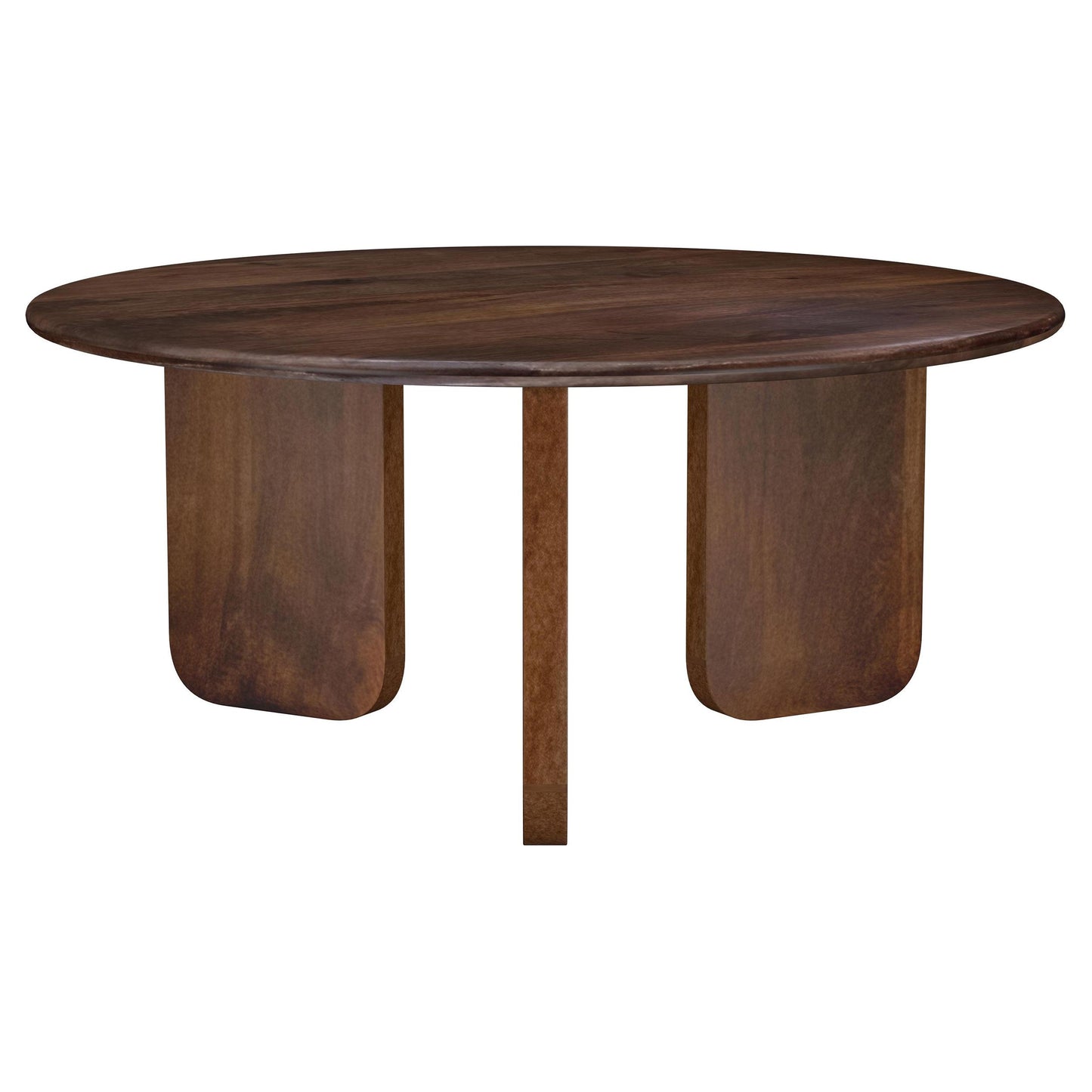  Coaster Furniture Dale 721998-S2 2-piece Solid Wood Coffee and End Table Set - Brown IMAGE 4