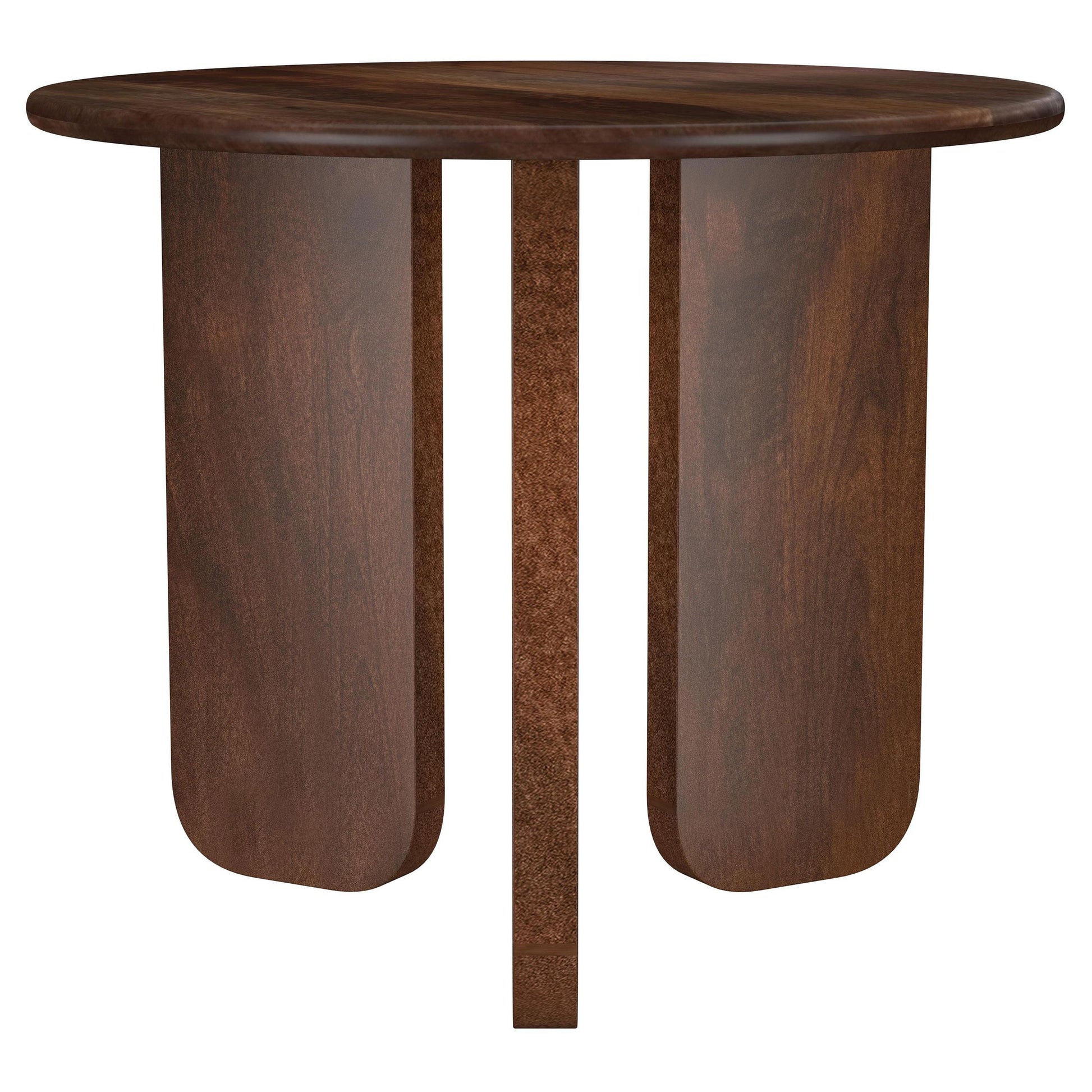  Coaster Furniture Dale 721998-S3 3-piece Solid Wood Coffee and End Table Set - Brown IMAGE 4