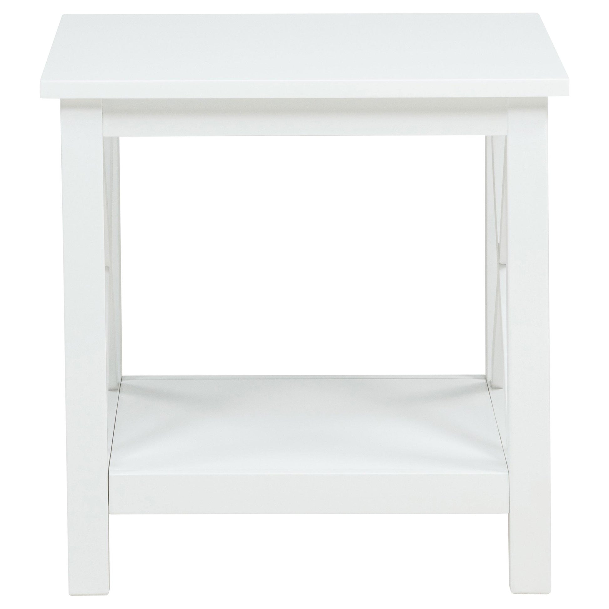  Coaster Furniture Skyview 722088-S2 2-piece Rectangular Lift Top Coffee Table Set - White IMAGE 3