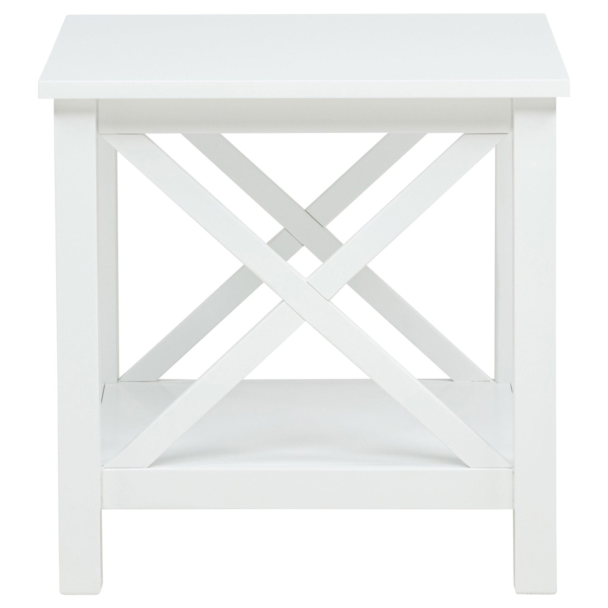  Coaster Furniture Skyview 722088-S2 2-piece Rectangular Lift Top Coffee Table Set - White IMAGE 6
