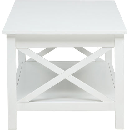  Coaster Furniture Skyview 722088-S3 3-piece Rectangular Lift Top Coffee Table Set - White IMAGE 10