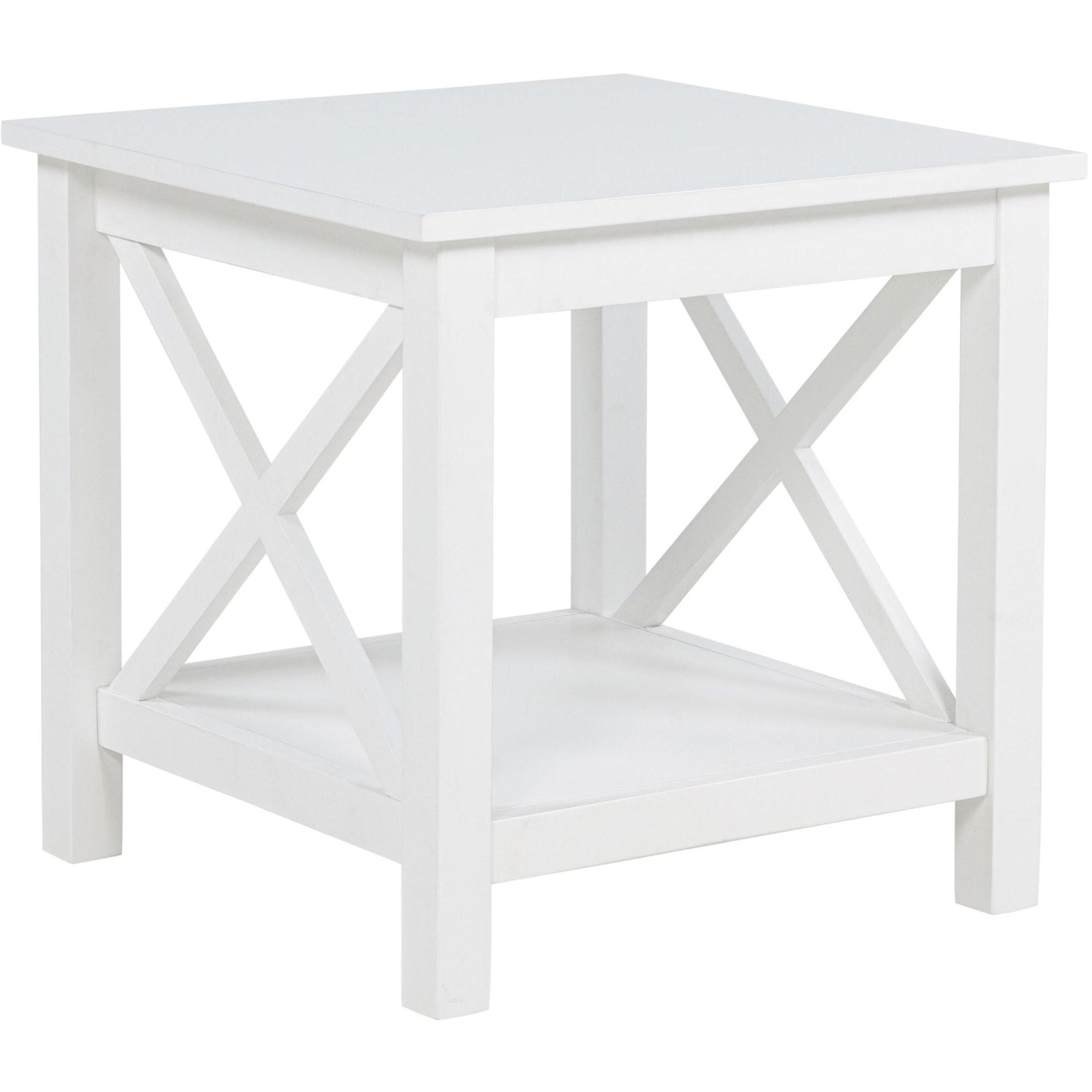  Coaster Furniture Skyview 722088-S3 3-piece Rectangular Lift Top Coffee Table Set - White IMAGE 3