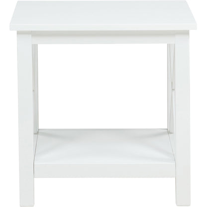  Coaster Furniture Skyview 722088-S3 3-piece Rectangular Lift Top Coffee Table Set - White IMAGE 4