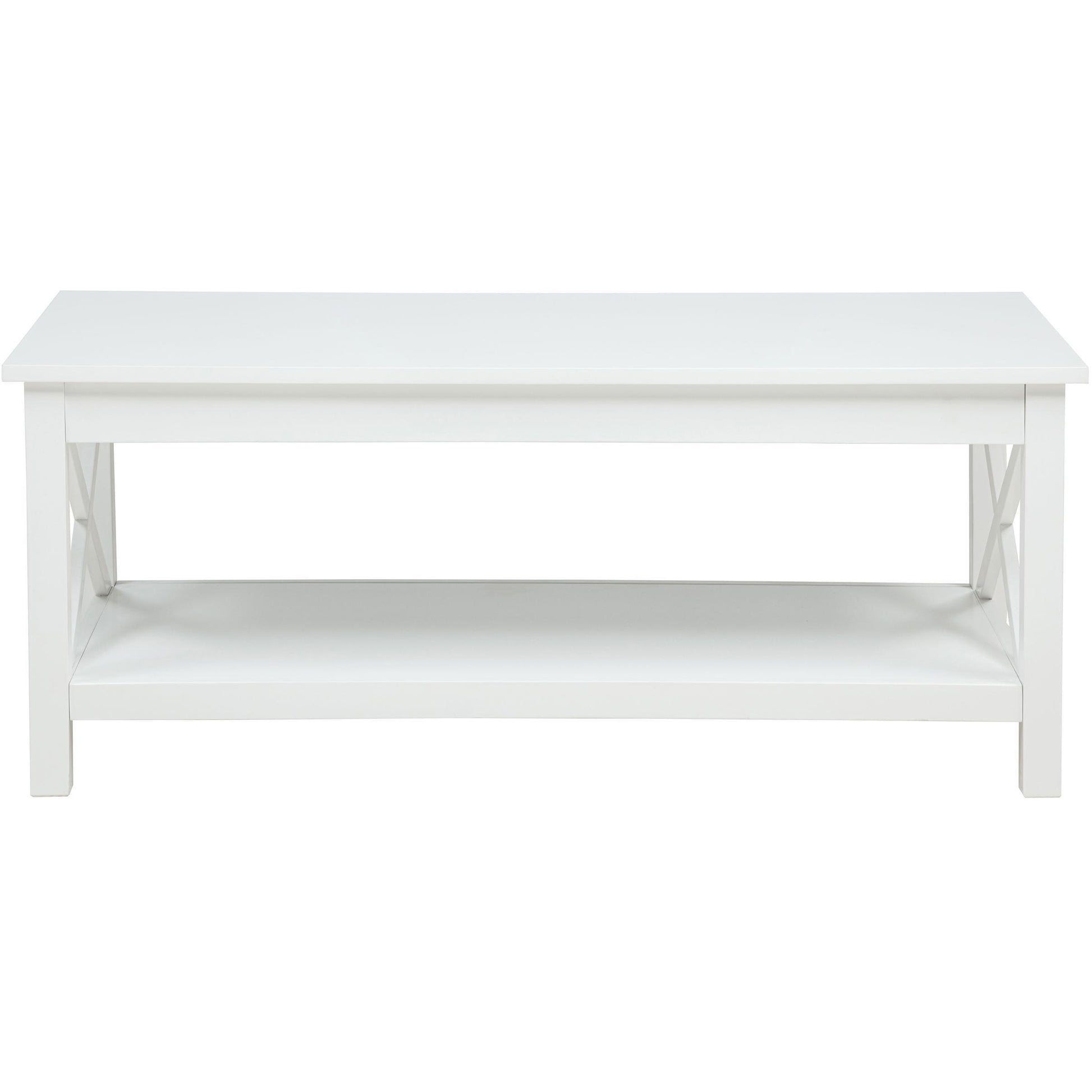  Coaster Furniture Skyview 722088-S3 3-piece Rectangular Lift Top Coffee Table Set - White IMAGE 9