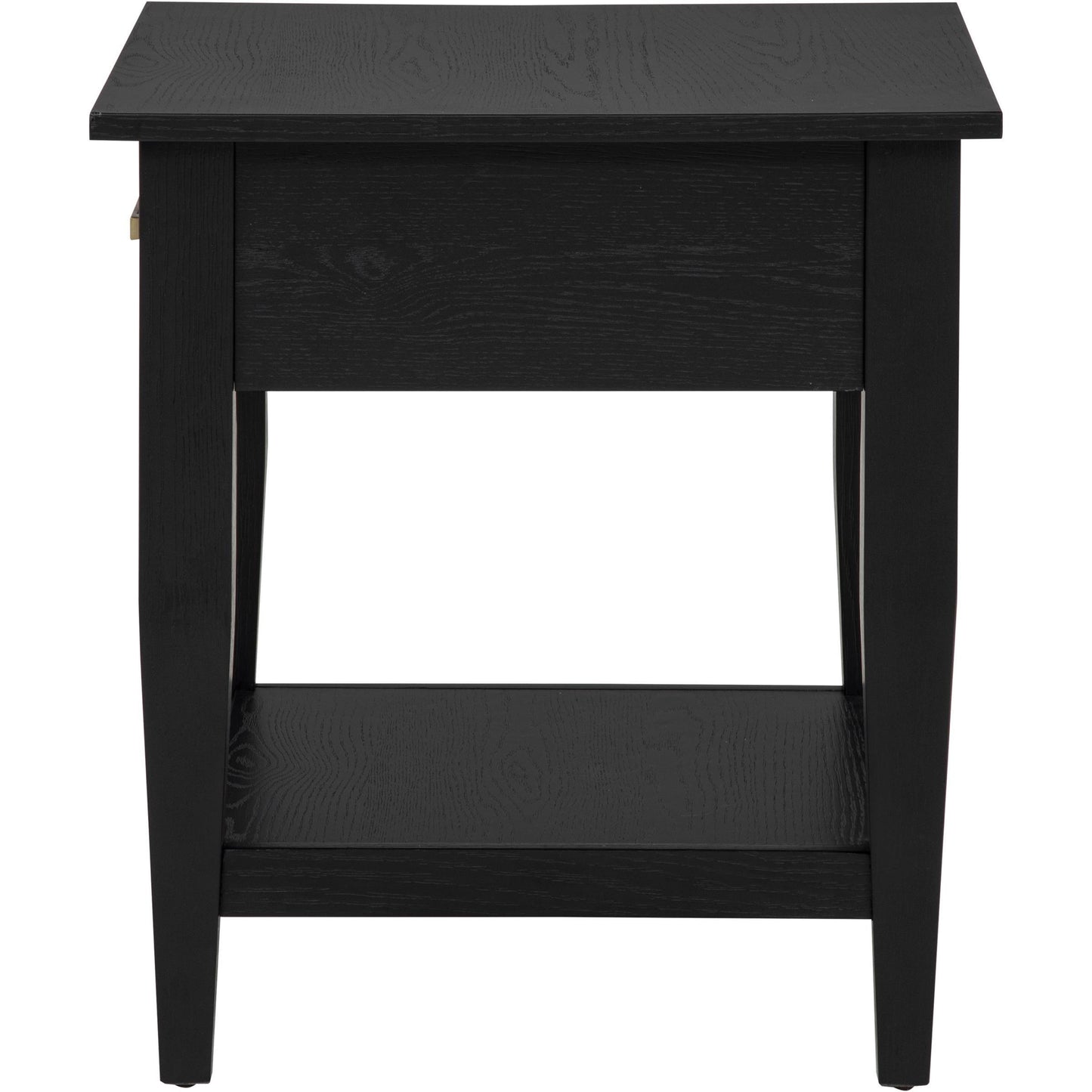  Coaster Furniture Lindenton 722727 1-drawer Wood Occasional End Table - Black IMAGE 7
