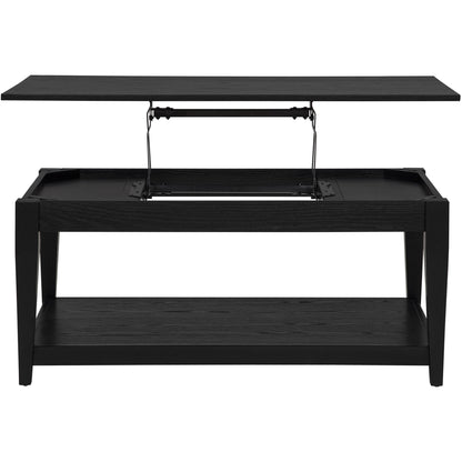  Coaster Furniture Lindenton 722728 Lift-Top Occasional Coffee Table - Black IMAGE 6