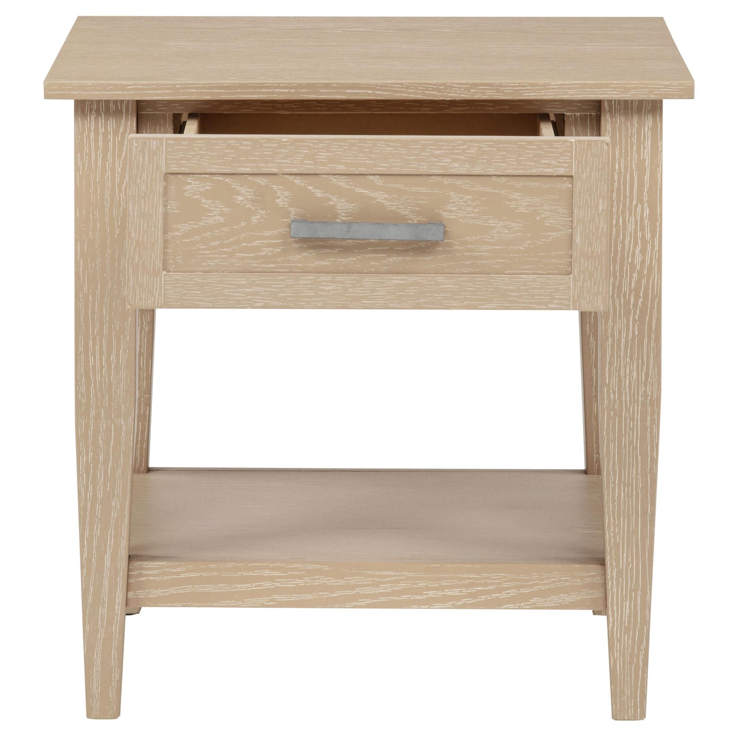  Coaster Furniture Lindenton 722757 1-drawer Wood Occasional End Table - Blonde IMAGE 3