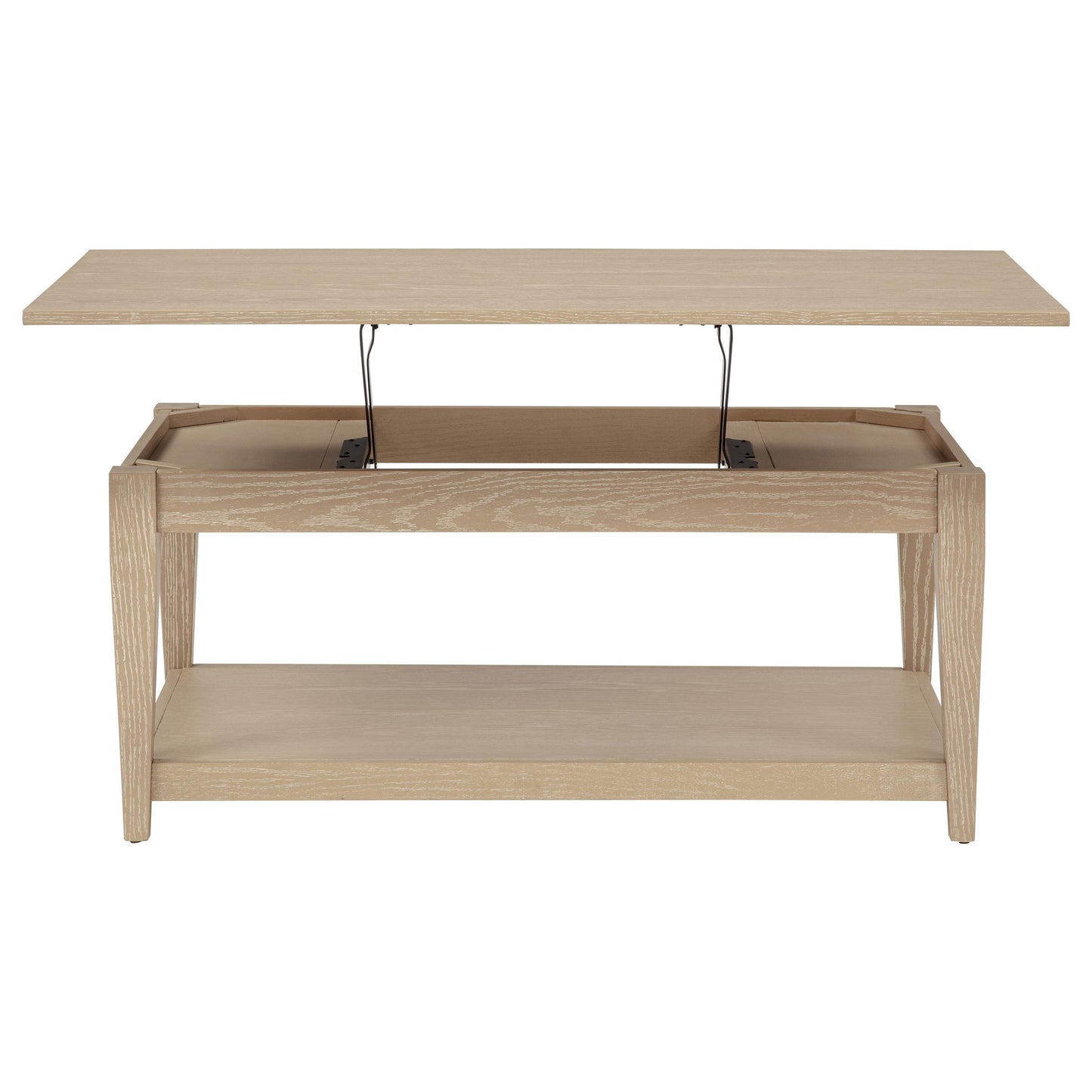  Coaster Furniture Lindenton 722758 Lift-Top Occasional Coffee Table - Blonde IMAGE 11