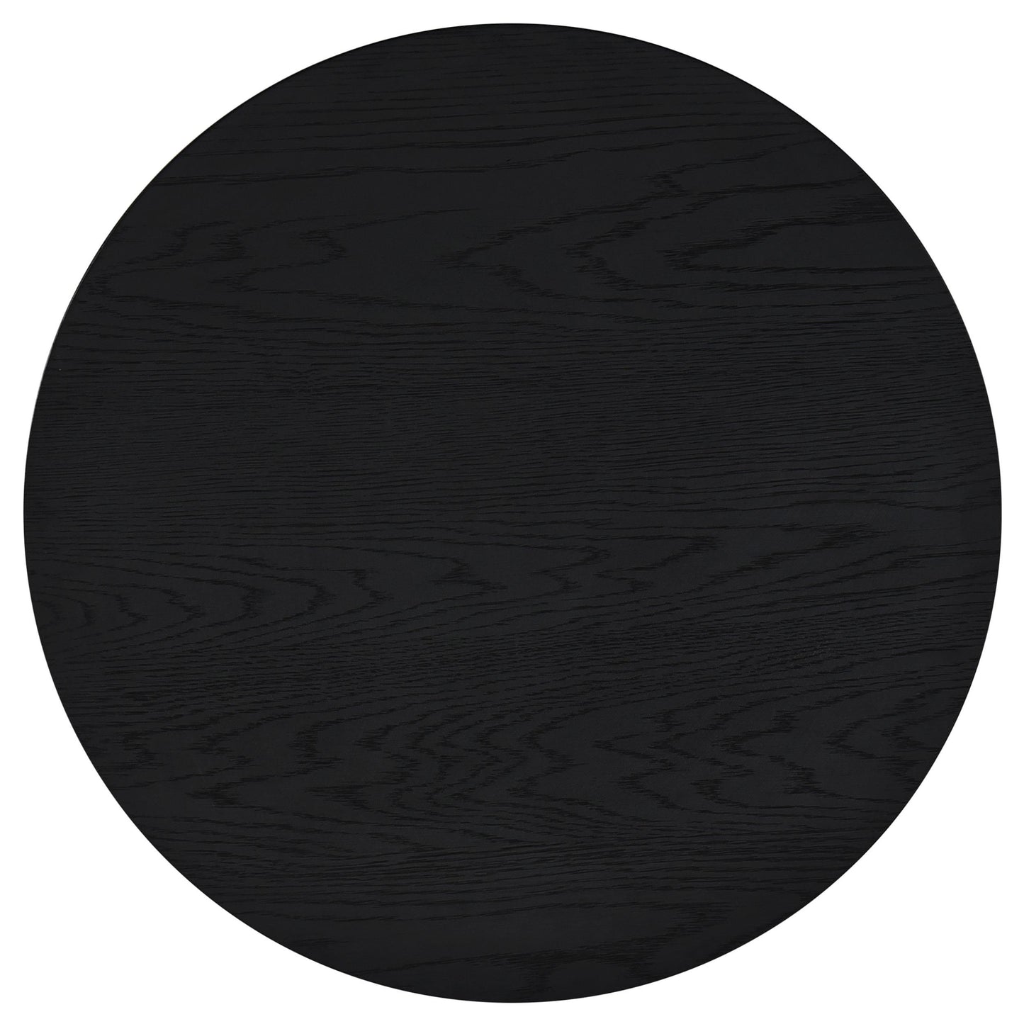  Coaster Furniture Sweeney 722828 39-inch Round Wood Occasional Coffee Table - Black IMAGE 4