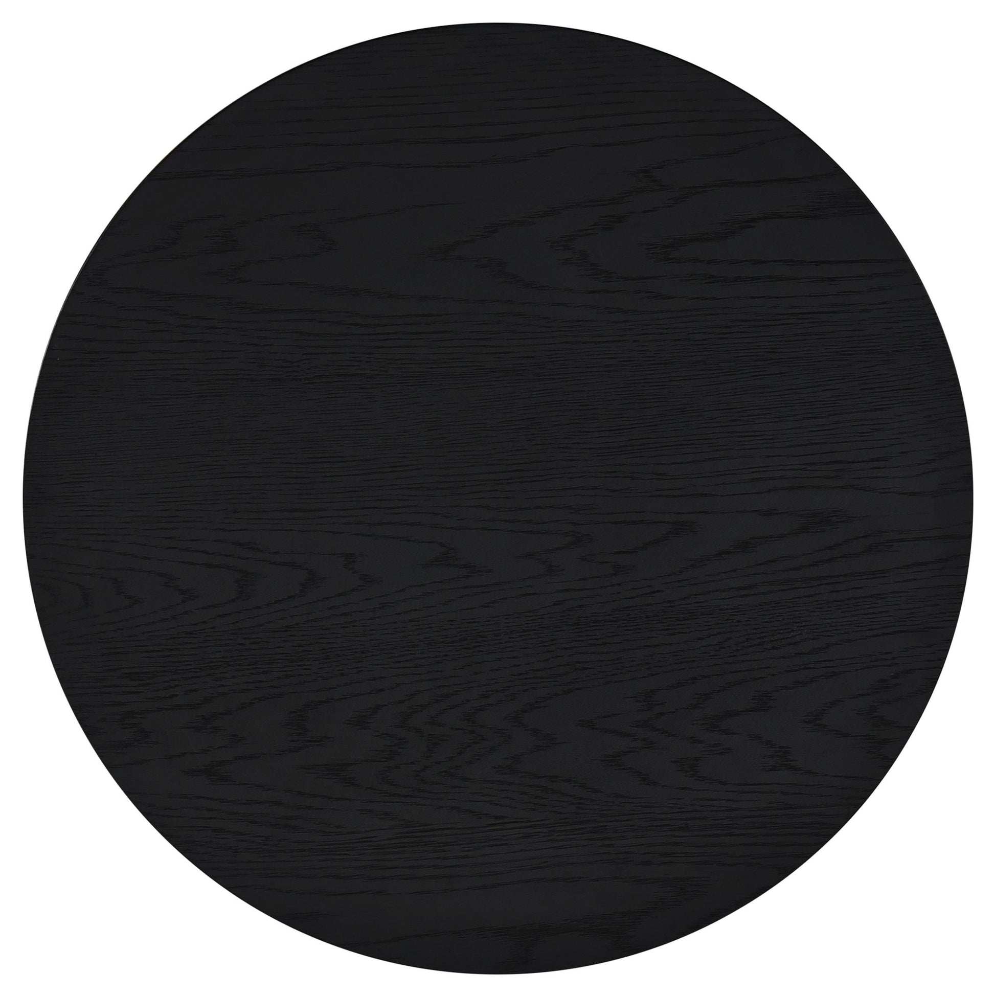  Coaster Furniture Sweeney 722828 39-inch Round Wood Occasional Coffee Table - Black IMAGE 4