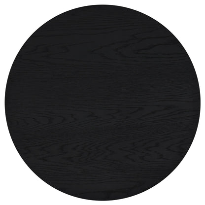  Coaster Furniture Sweeney 722828 39-inch Round Wood Occasional Coffee Table - Black IMAGE 4