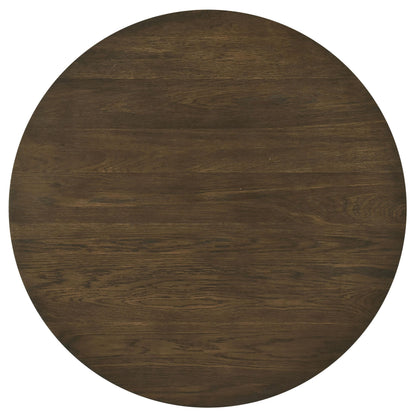  Coaster Furniture Sweeney 722830 2-piece Round Wood Occasional Nesting Table Set - Dark Walnut IMAGE 3
