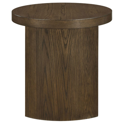  Coaster Furniture Sweeney 722838-S2 2-piece Coffee and End Occasional Table Set - Dark Walnut IMAGE 4