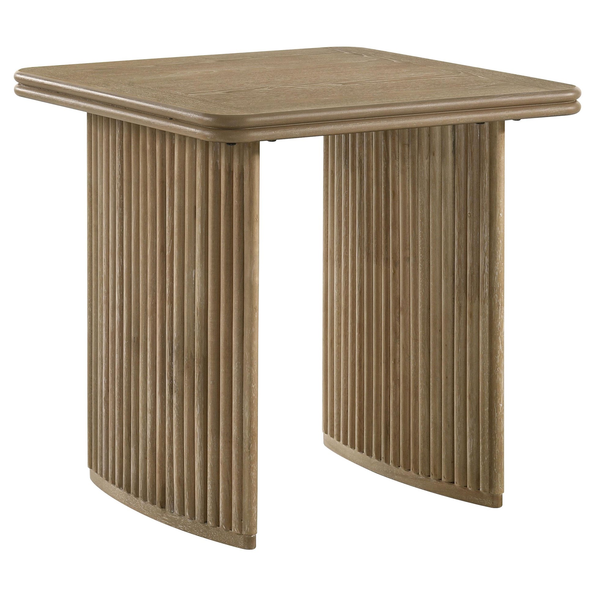  Coaster Furniture Adina 722858-S2 2-piece Wood Coffee Table Set - Distressed Light Brown IMAGE 7