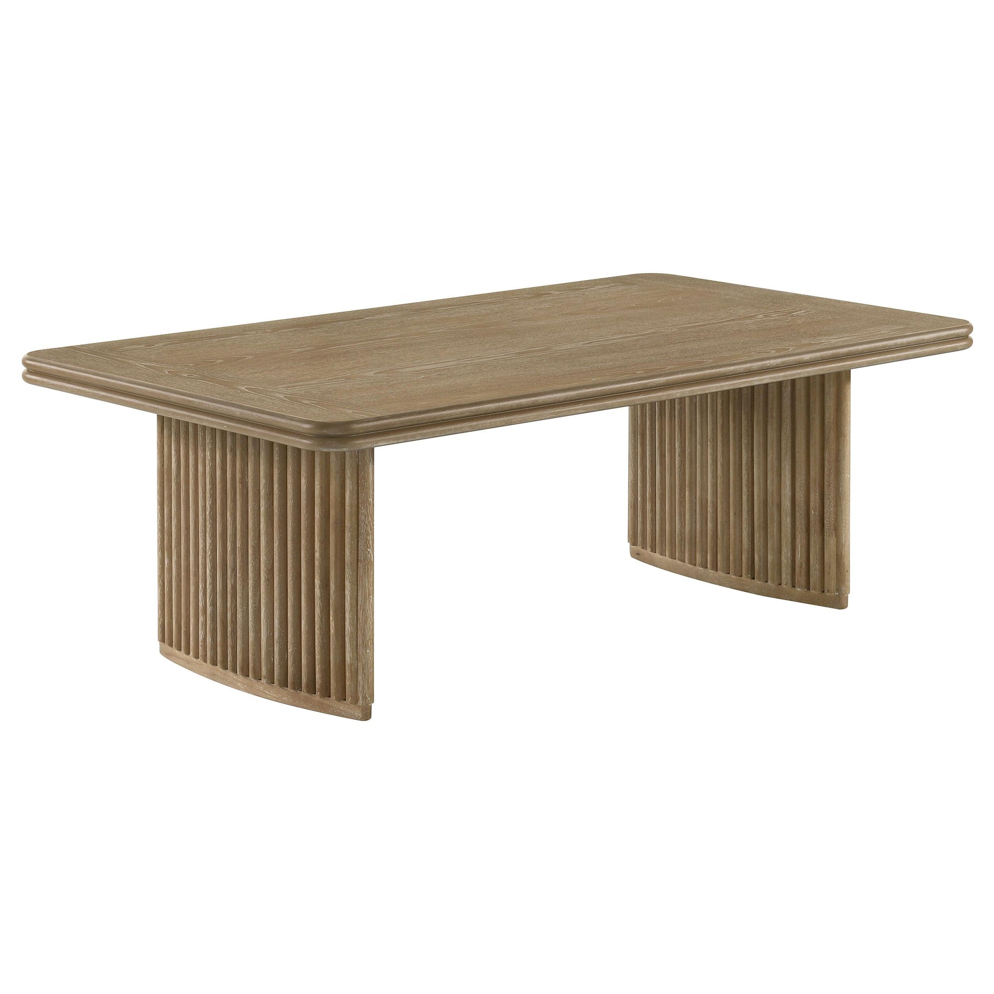  Coaster Furniture Adina 722858-S2 2-piece Wood Coffee Table Set - Distressed Light Brown IMAGE 8