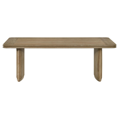  Coaster Furniture Adina 722858-S3 3-piece Wood Coffee Table Set - Distressed Light Brown IMAGE 11