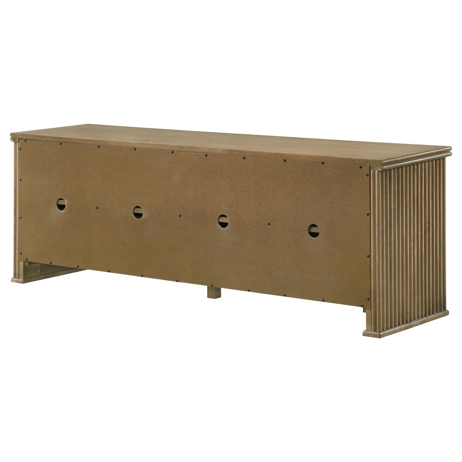  Coaster Furniture Adina 722933 70-inch TV Stand Media Console  - Distressed Light Brown IMAGE 2