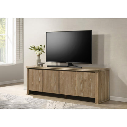  Coaster Furniture Adina 722933 70-inch TV Stand Media Console  - Distressed Light Brown IMAGE 3