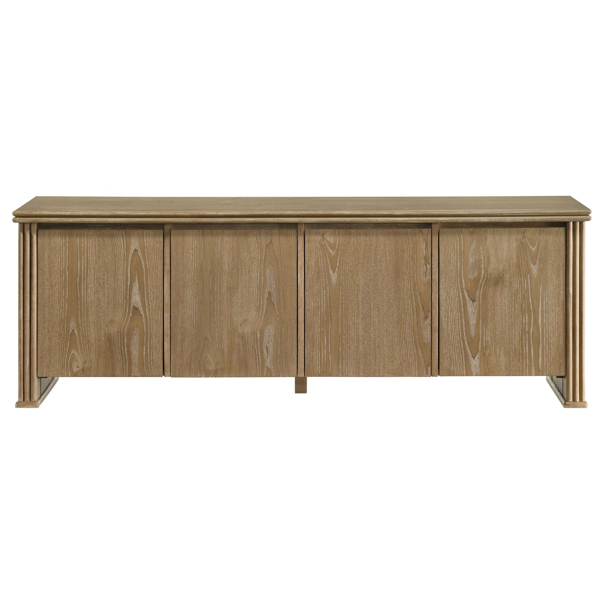  Coaster Furniture Adina 722933 70-inch TV Stand Media Console  - Distressed Light Brown IMAGE 5