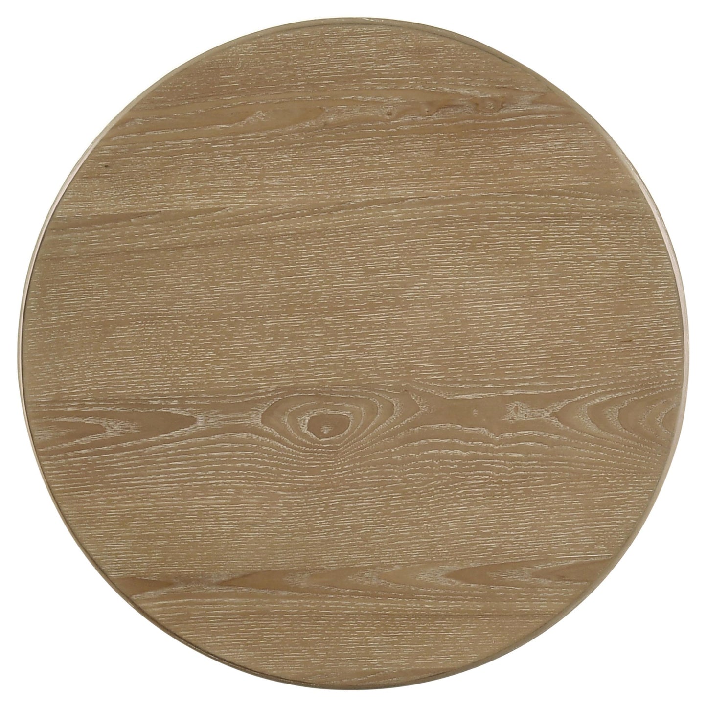  Coaster Furniture Adina 722937 Round Wood End Table - Distressed Light Brown IMAGE 3