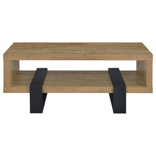 Coaster Furniture Dinard 723678 Engineered Wood Coffee Table - Mango IMAGE 1