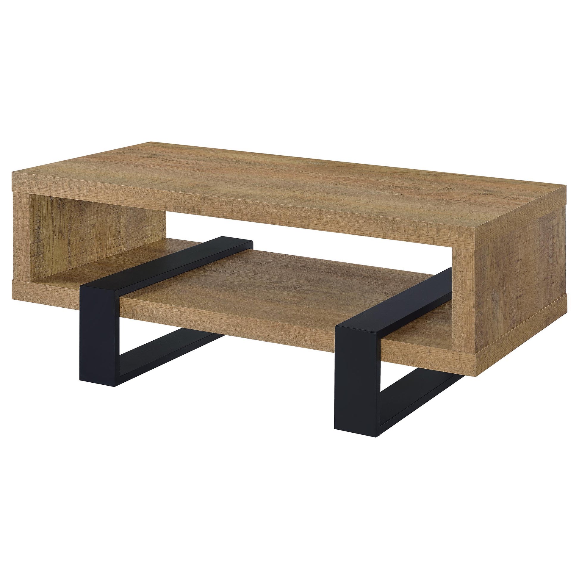  Coaster Furniture Dinard 723678 Engineered Wood Coffee Table - Mango IMAGE 4