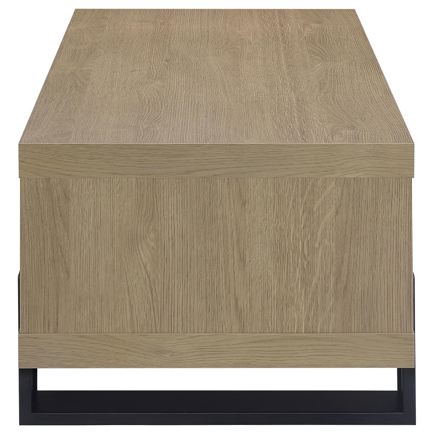  Coaster Furniture Dinard 723688 Engineered Wood Coffee Table - Latte IMAGE 3