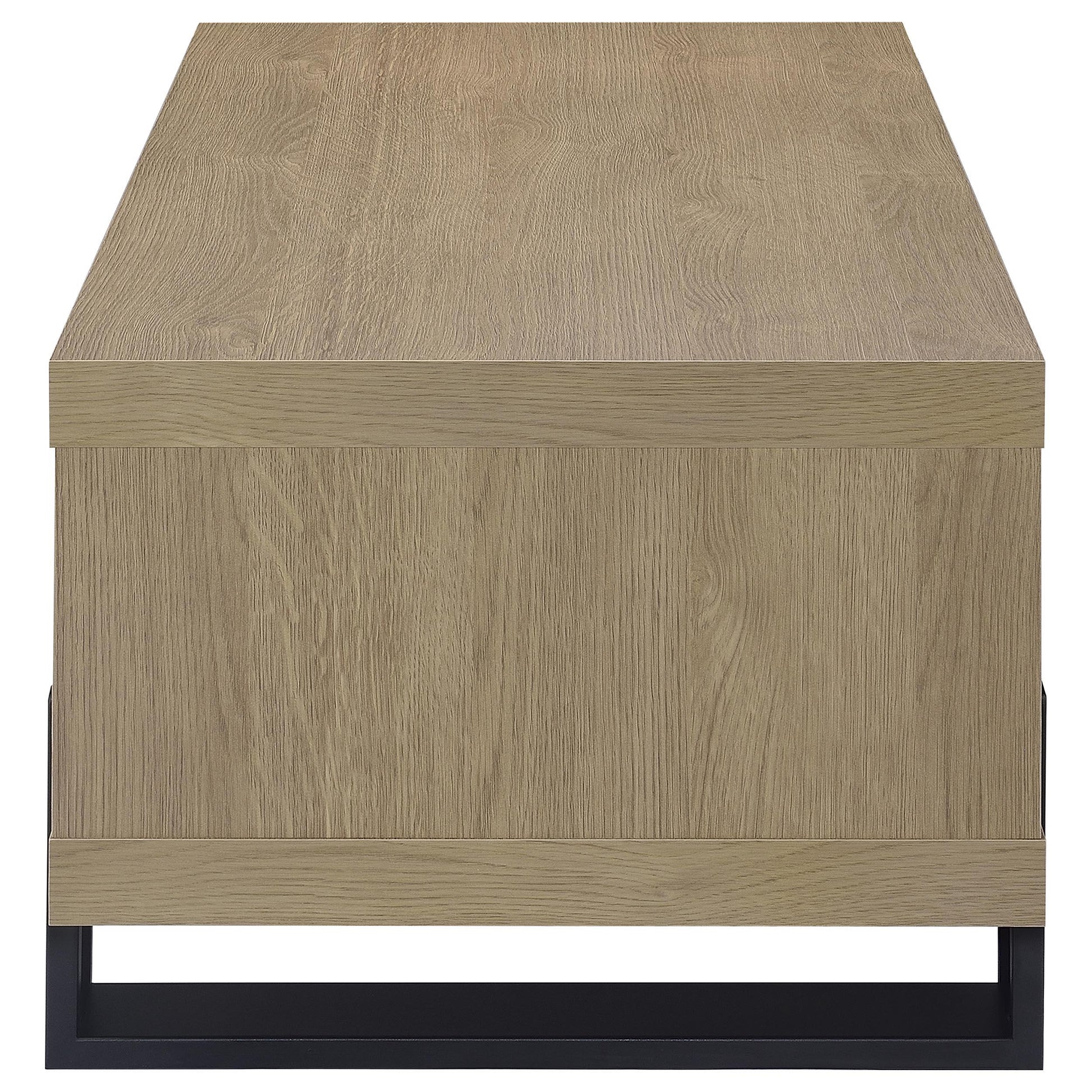  Coaster Furniture Dinard 723688 Engineered Wood Coffee Table - Latte IMAGE 5