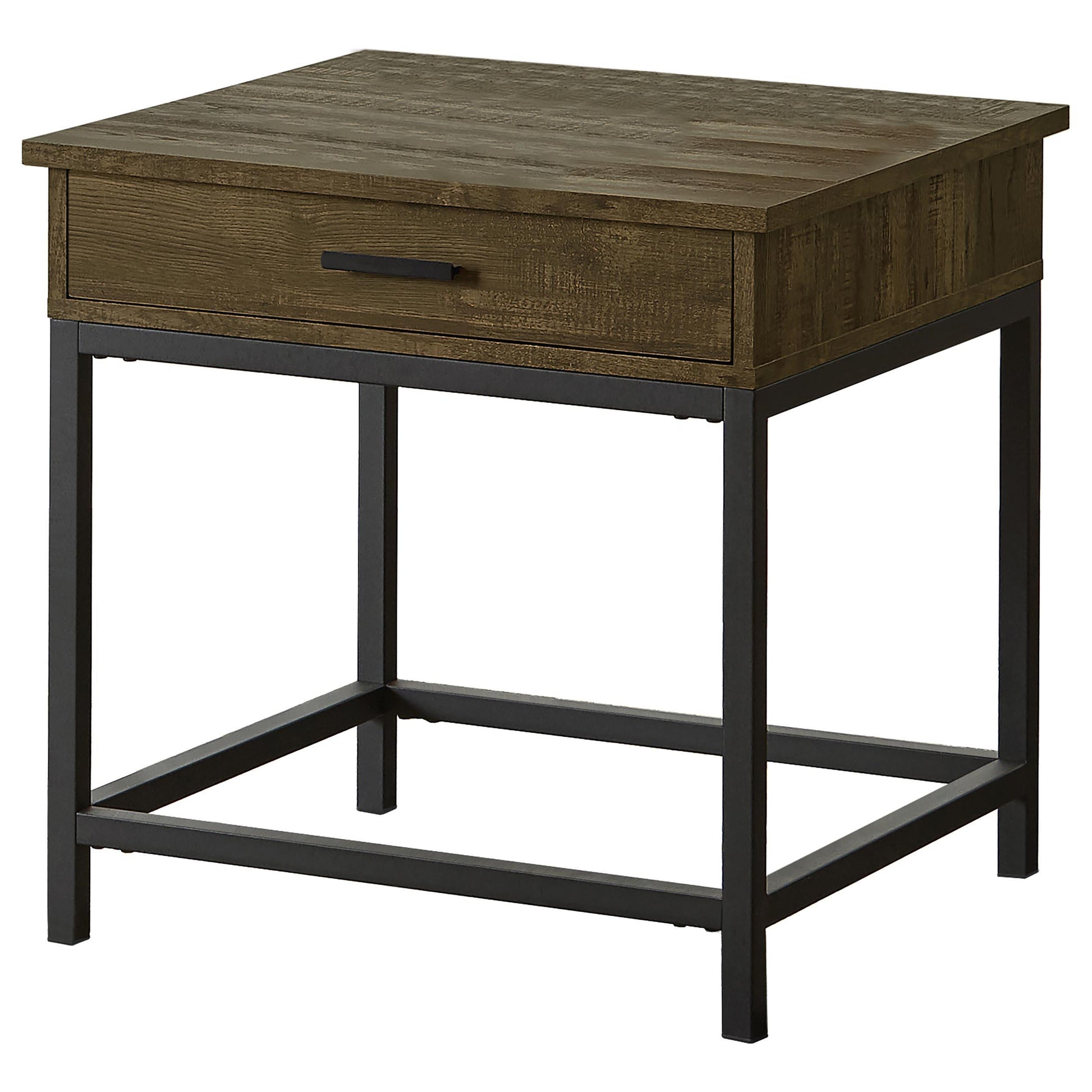  Coaster Furniture Byers 723778-S2 2-piece Lift Top Coffee and End Table Set - Brown Oak IMAGE 1