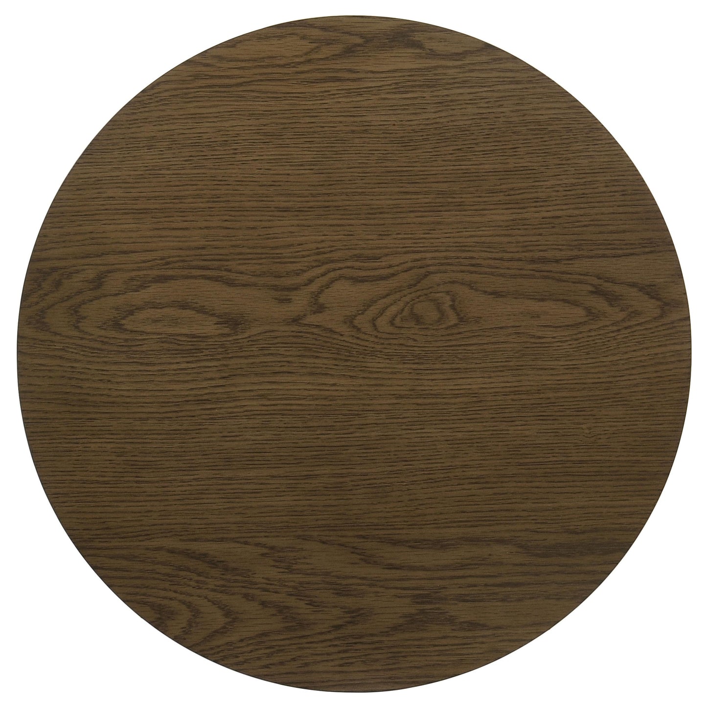 Coaster Furniture Kessler 735998-S3 3-piece Round Sculptural Wood Coffee Table Set - Brown IMAGE 4