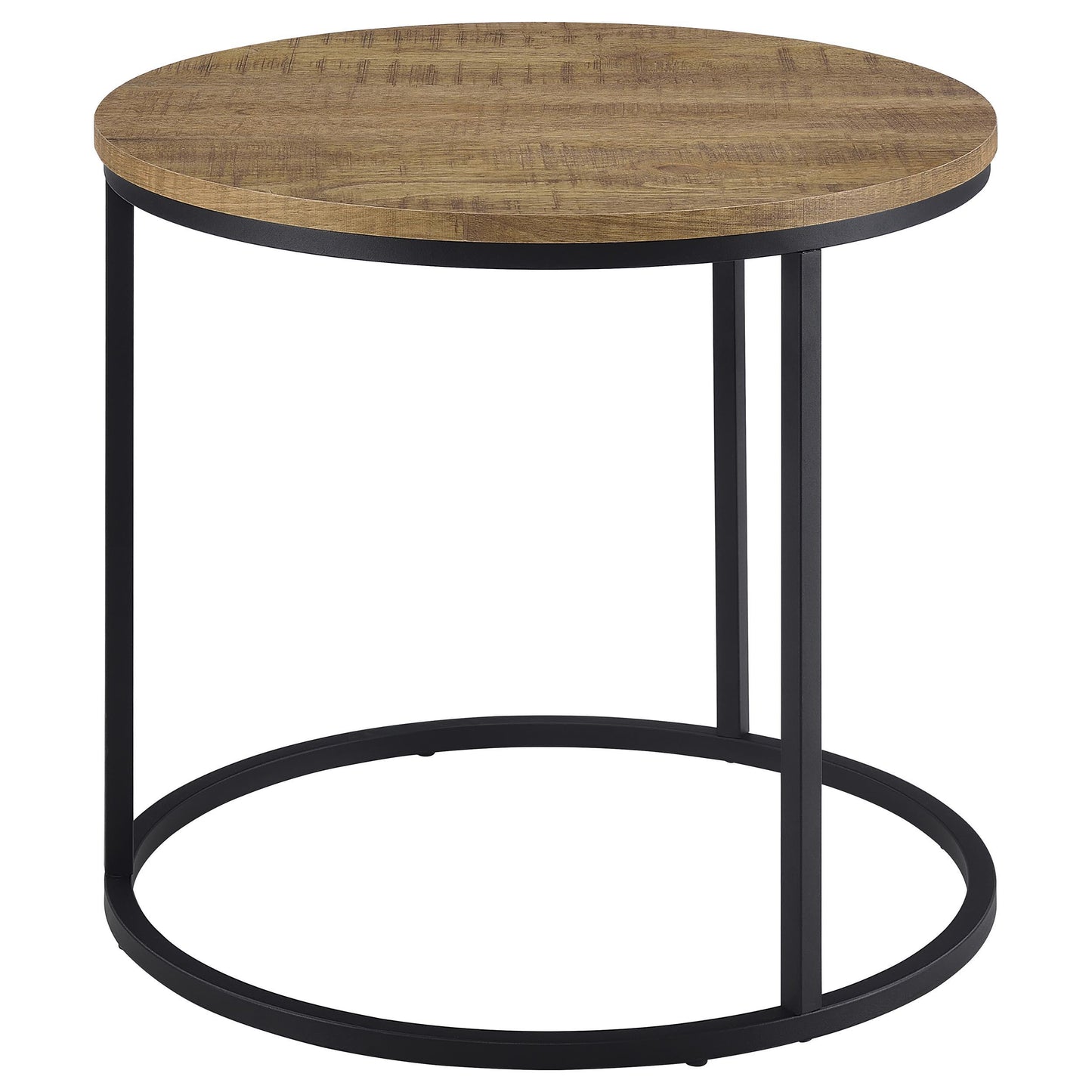  Coaster Furniture Lainey 736037 Round Occasional End Table - Mango IMAGE 3