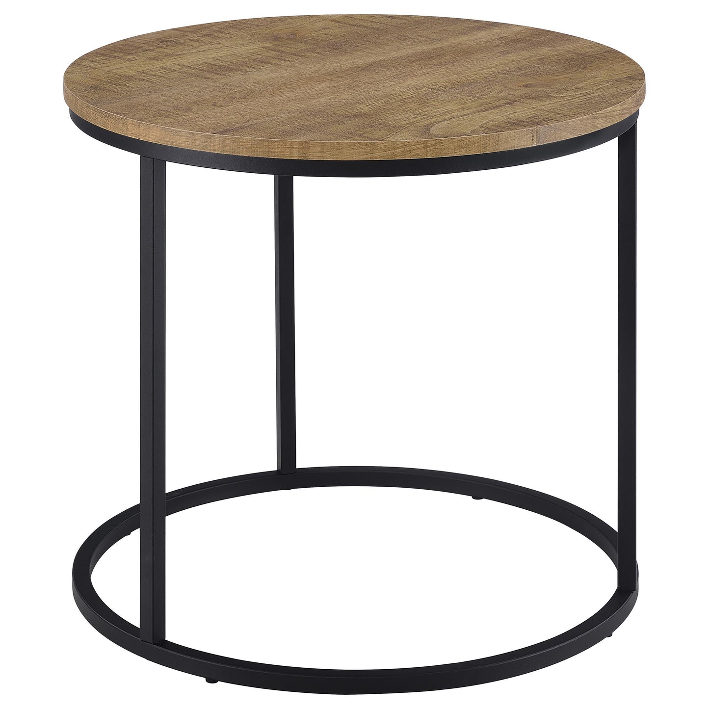  Coaster Furniture Lainey 736037 Round Occasional End Table - Mango IMAGE 7