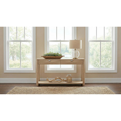  Coaster Furniture Marcelo 736059 Sofa Console Table with 2 Drawers and Shelf - Light Elm IMAGE 5