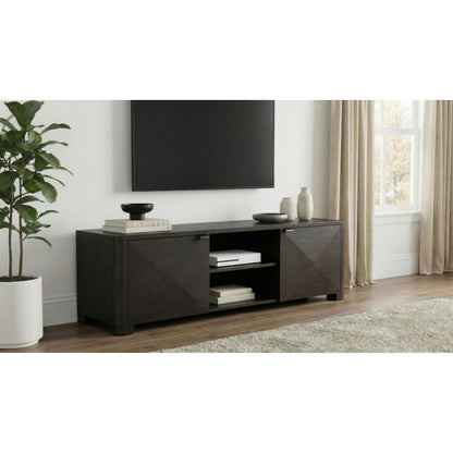  Coaster Furniture Marcelo 736063 71-inch TV Stand Media Console - Coffee IMAGE 4