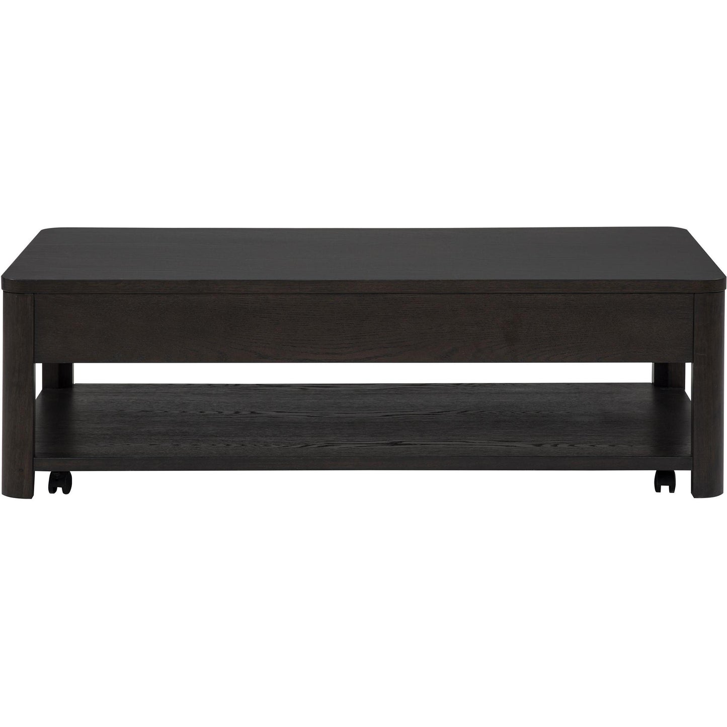  Coaster Furniture Marcelo 736068 Wood Coffee Table with 2 Drawers and Shelf - Coffee IMAGE 8