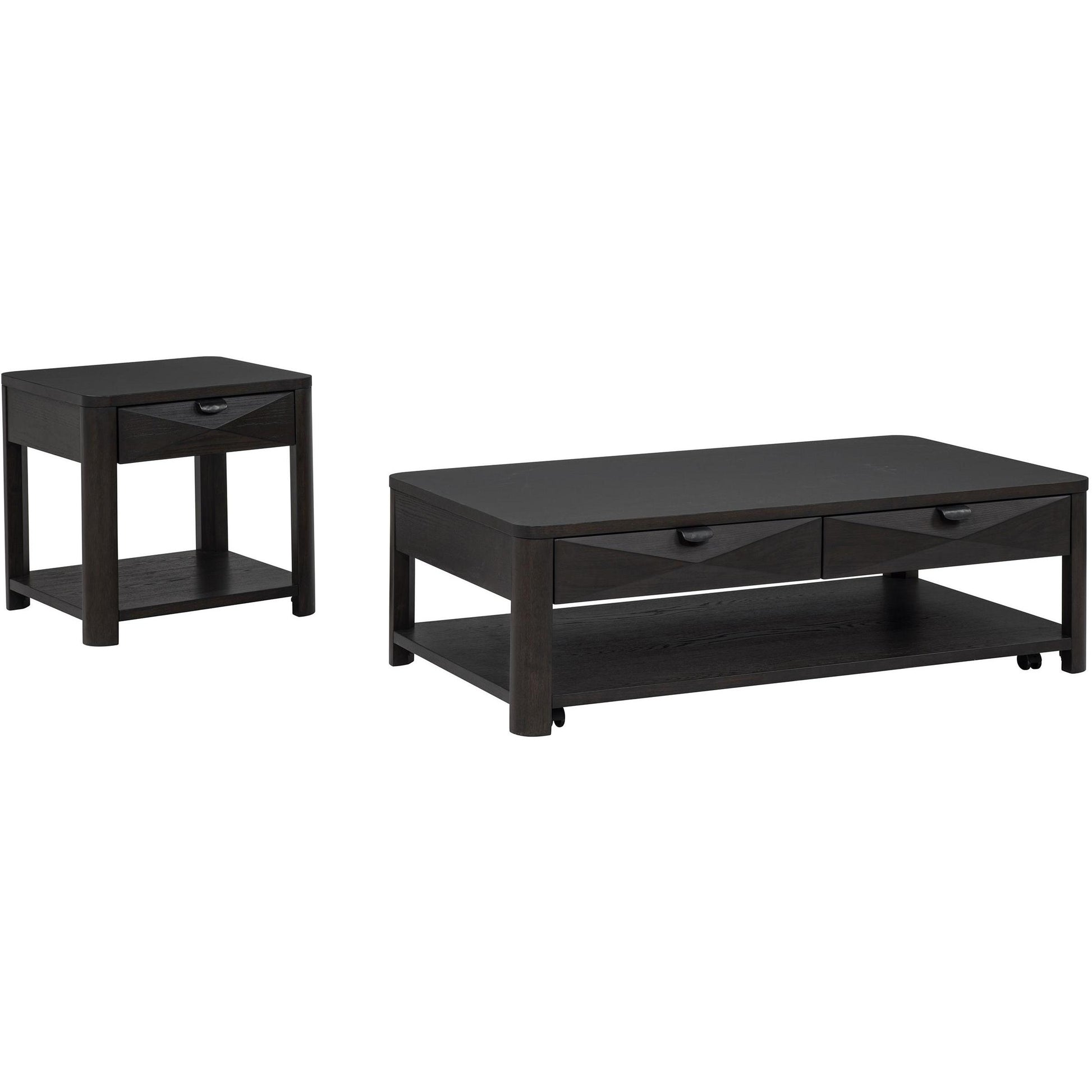  Coaster Furniture Marcelo 736068-S2 2-piece Coffee Table Set with Storage - Coffee IMAGE 1