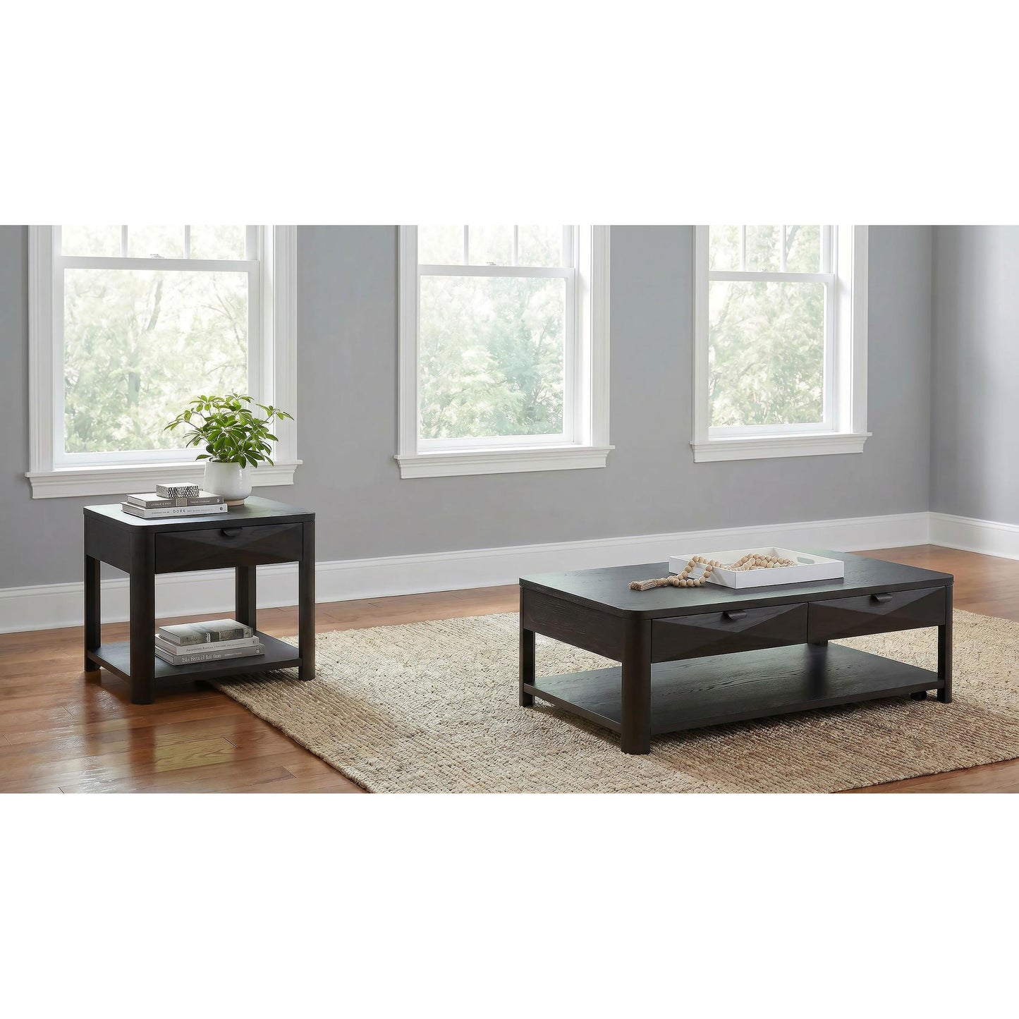  Coaster Furniture Marcelo 736068-S2 2-piece Coffee Table Set with Storage - Coffee IMAGE 2