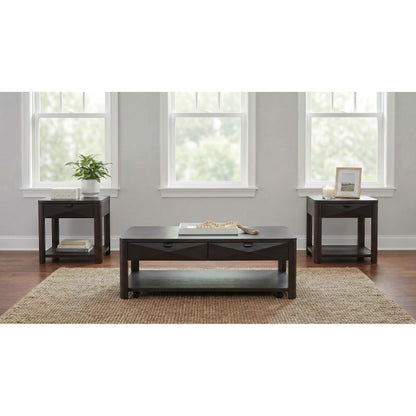  Coaster Furniture Marcelo 736068-S3 3-piece Coffee Table Set with Storage - Coffee IMAGE 2