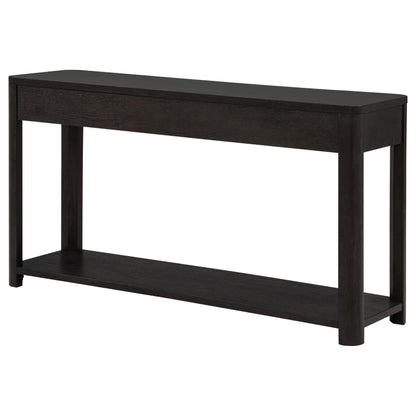  Coaster Furniture Marcelo 736069 Sofa Console Table with 2 Drawers and Shelf - Coffee IMAGE 10