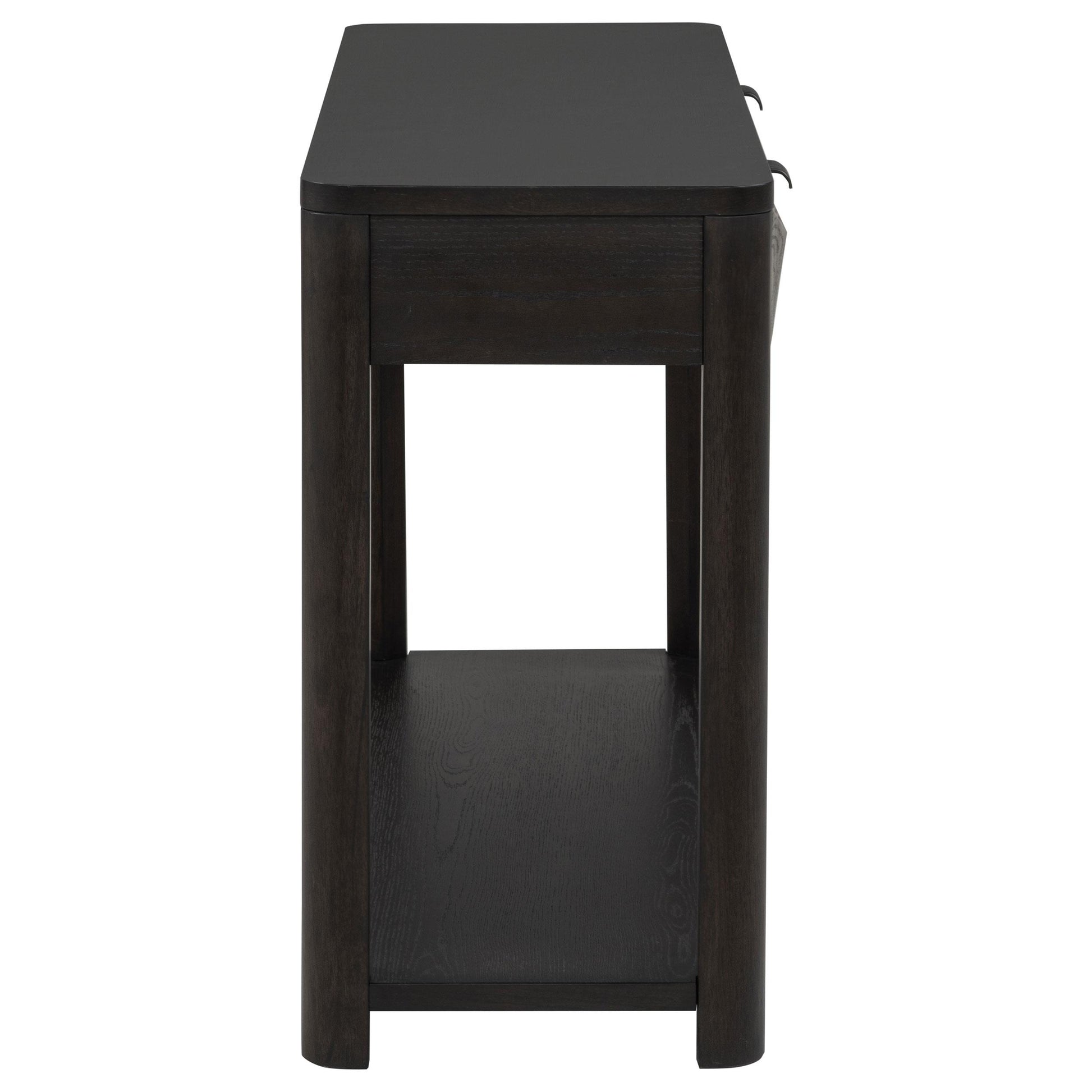  Coaster Furniture Marcelo 736069 Sofa Console Table with 2 Drawers and Shelf - Coffee IMAGE 12