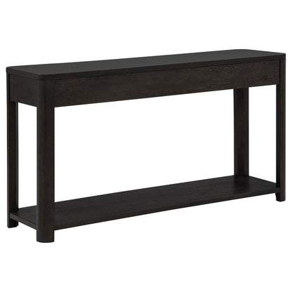  Coaster Furniture Marcelo 736069 Sofa Console Table with 2 Drawers and Shelf - Coffee IMAGE 6