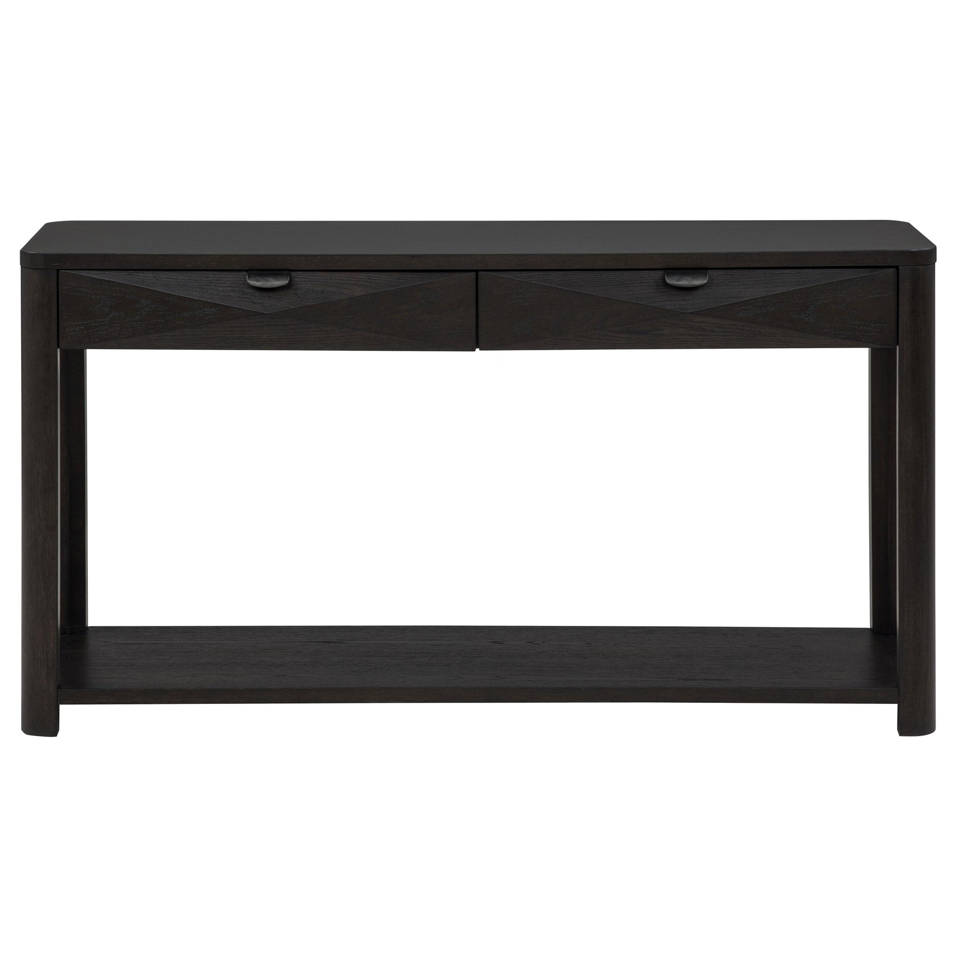  Coaster Furniture Marcelo 736069 Sofa Console Table with 2 Drawers and Shelf - Coffee IMAGE 9
