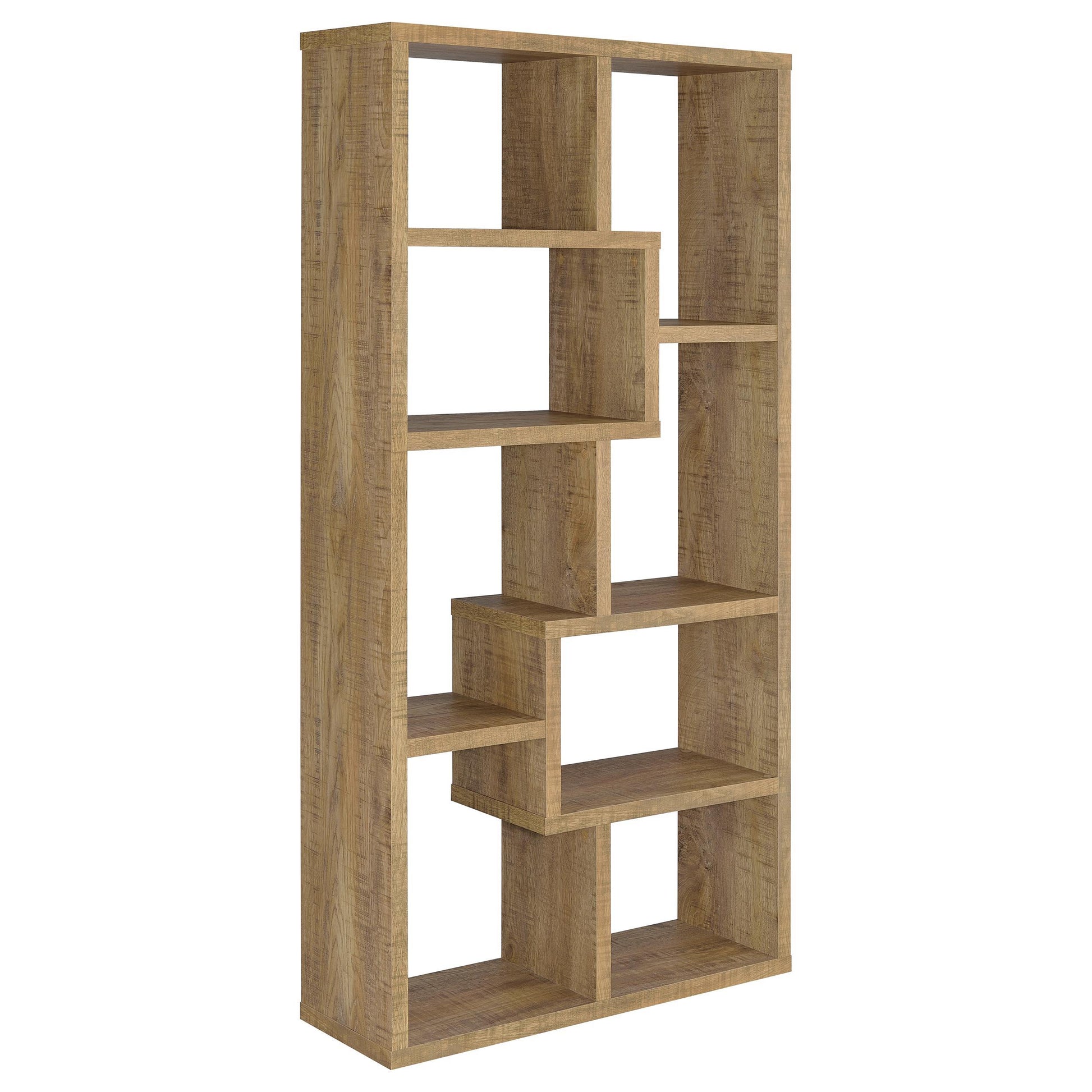  Coaster Furniture Theo 800515 71-inch 6-shelf Bookshelf - Mango IMAGE 3