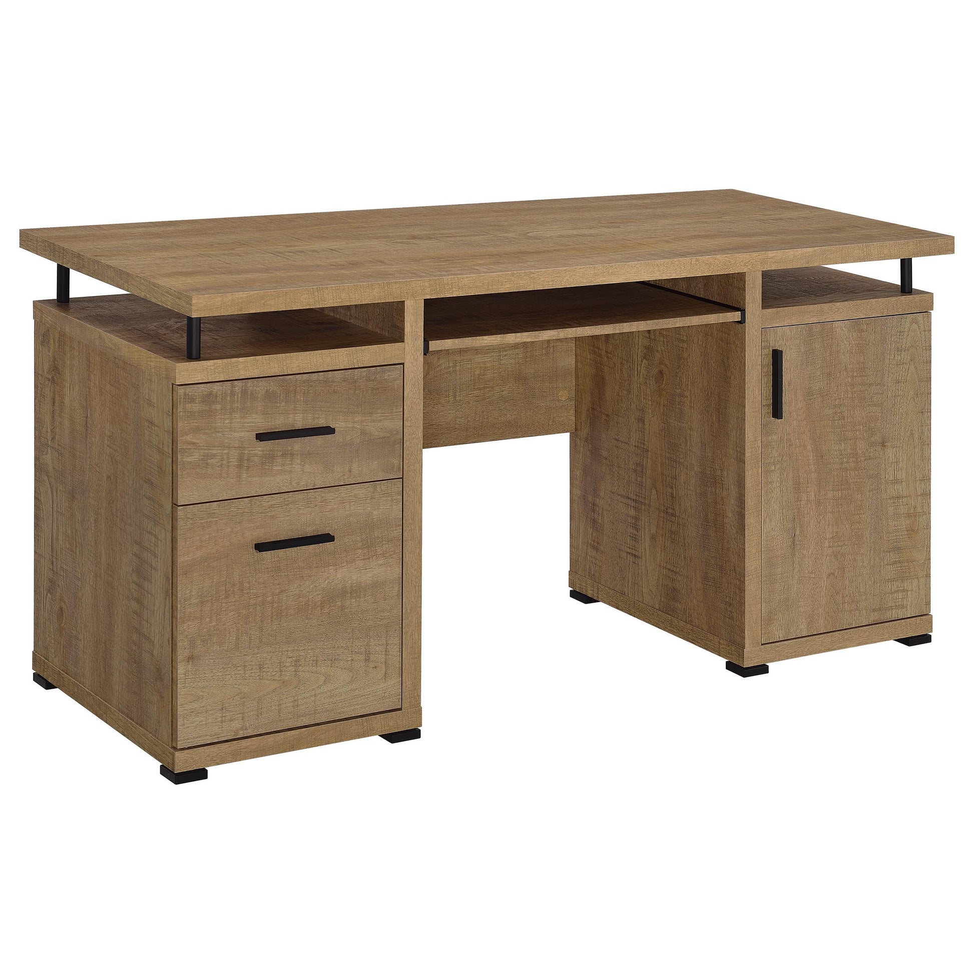  Coaster Furniture Tracy 800788 55-inch 2-drawer Office Computer Desk - Mango IMAGE 1