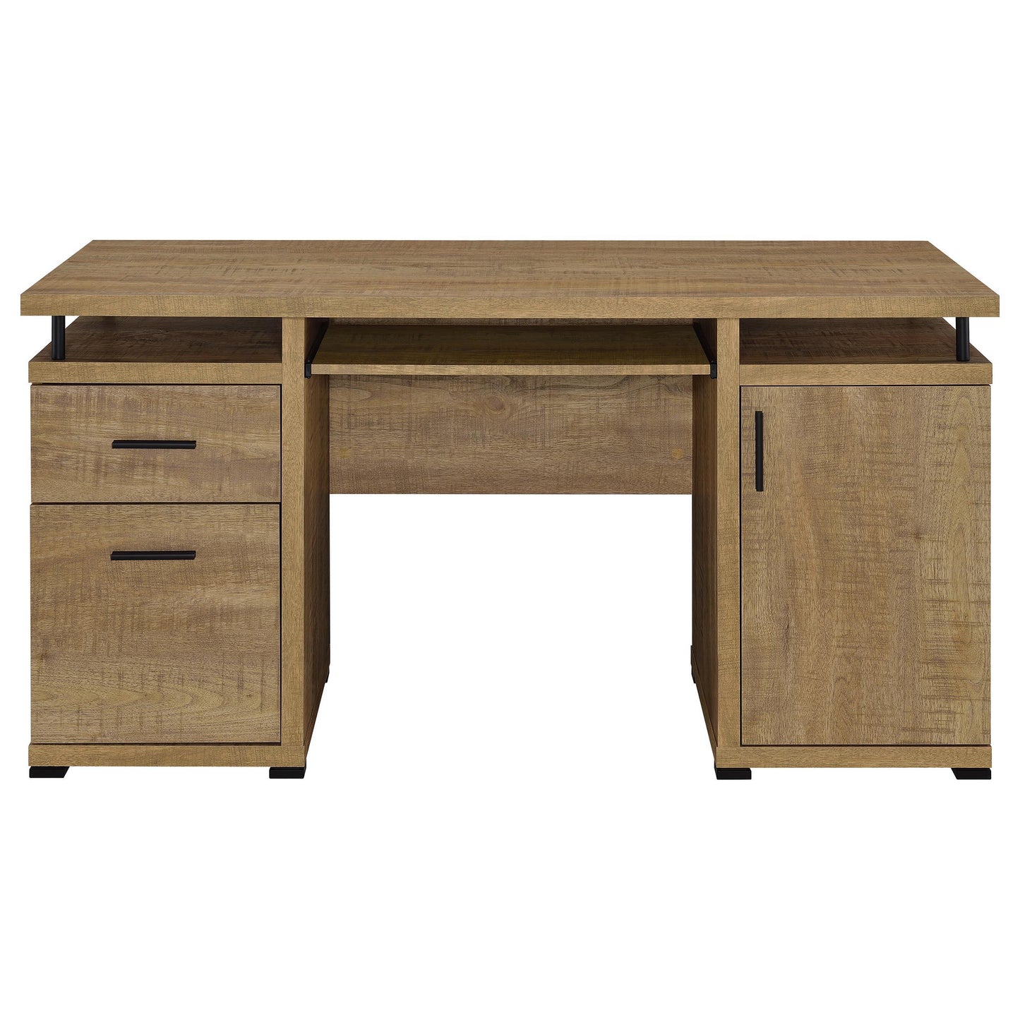  Coaster Furniture Tracy 800788 55-inch 2-drawer Office Computer Desk - Mango IMAGE 4
