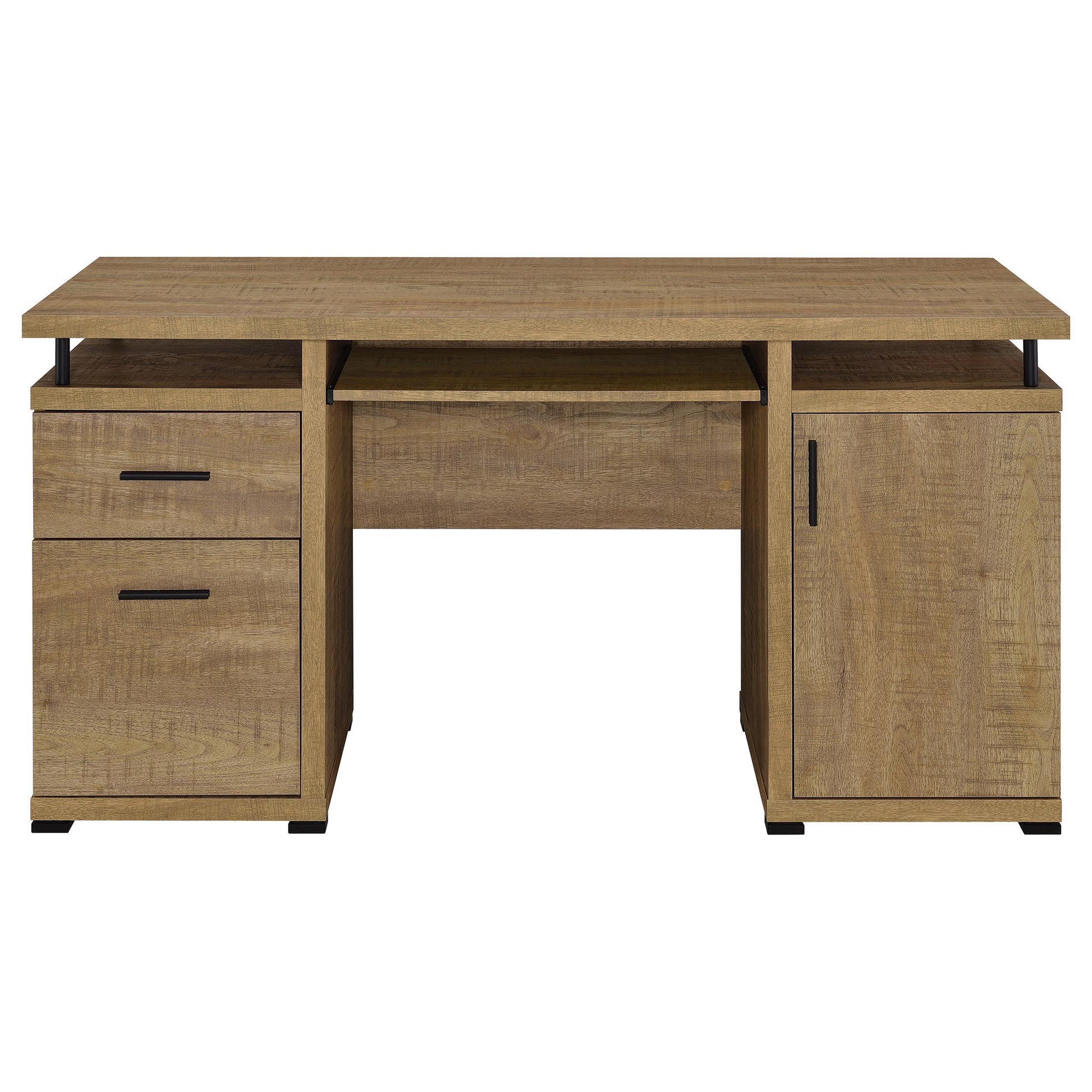  Coaster Furniture Tracy 800788 55-inch 2-drawer Office Computer Desk - Mango IMAGE 4