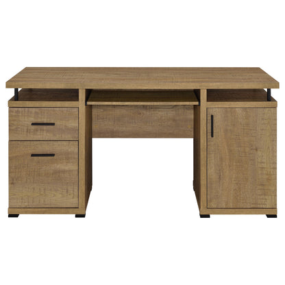  Coaster Furniture Tracy 800788 55-inch 2-drawer Office Computer Desk - Mango IMAGE 4